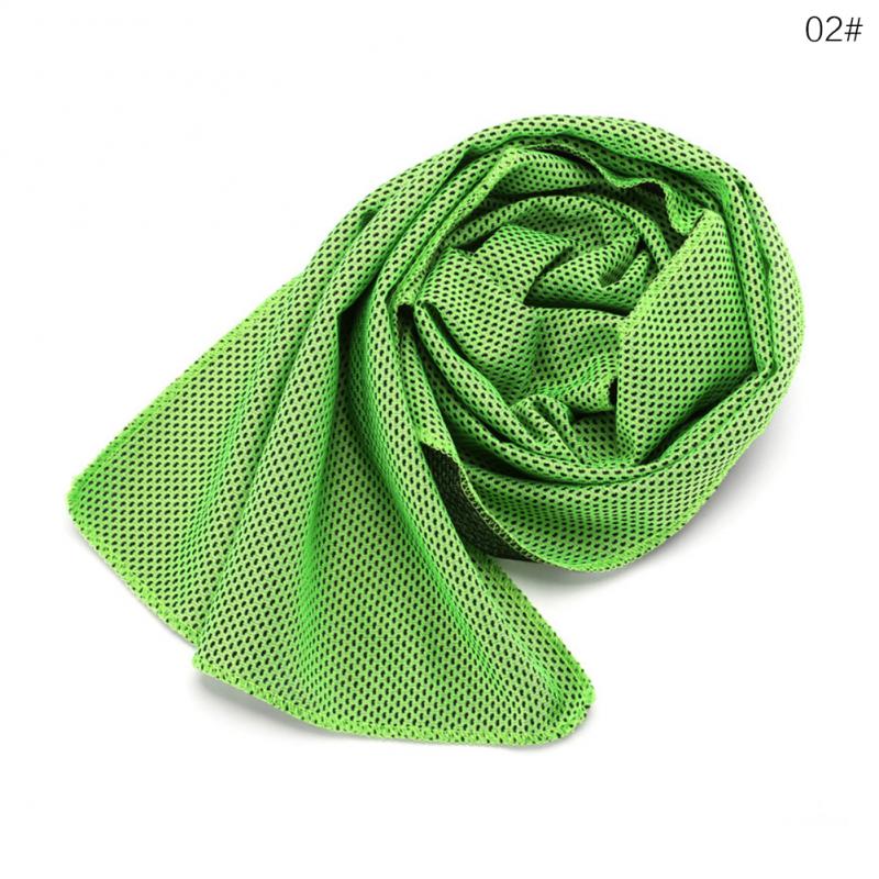 Cooling Sports Towel Microfiber Ice Cold Towel Breathable Gym Yoga Running Fitness Cooling Towel