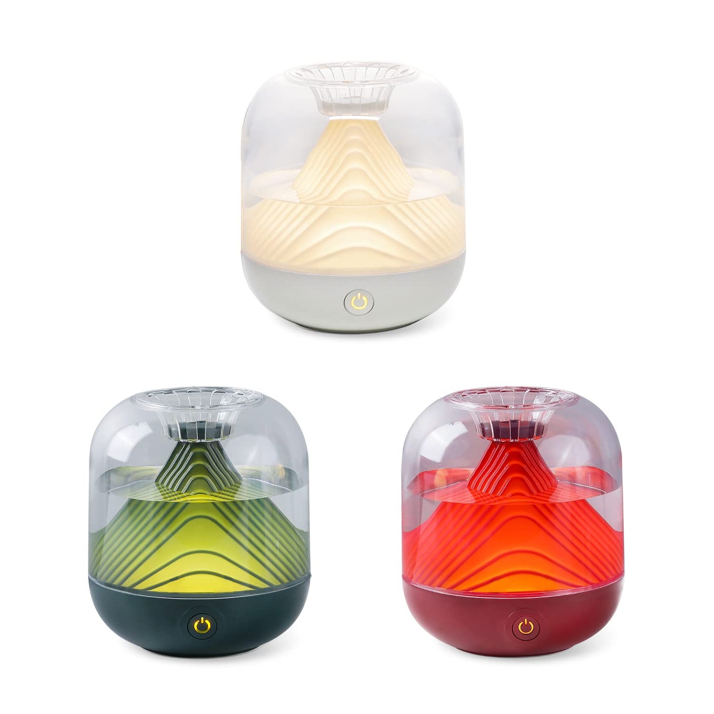 USB Rechargeable Humidifier for Car and Home Portable Air Mist Humidifier for Household Decor