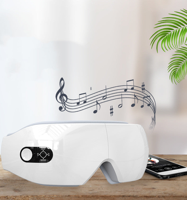 Hot Compress Eye Mask Bluetooth Eye Massager Eye Protector Relaxation Sleep Therapy Device