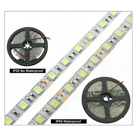 LED Light Strip – 60 Beads Epoxy Waterproof Flexible Highlight Soft Strip Lighting