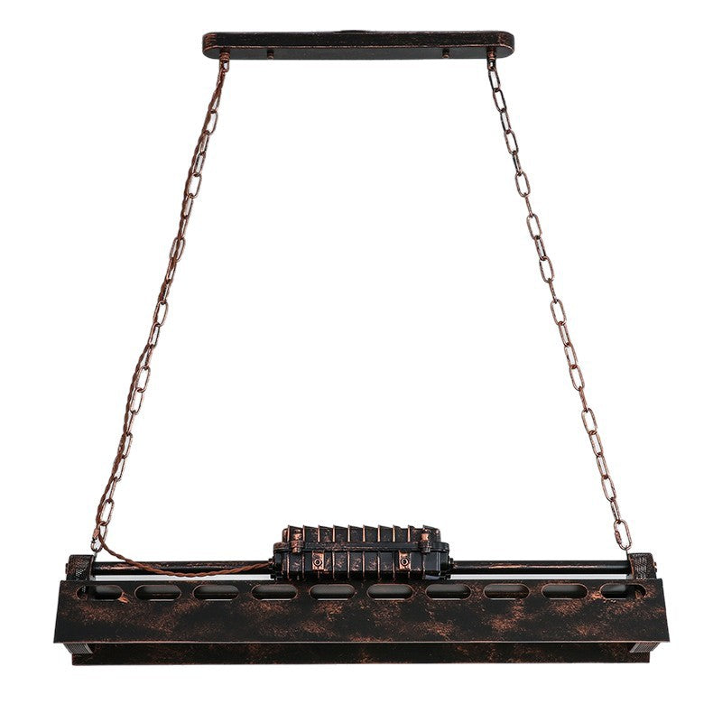 Retro Industrial Iron Droplight – Loft, Restaurant & Office Pendant Lamp