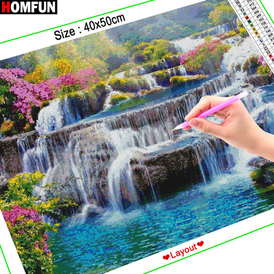 5D Full Diamond Painting Cross Stitch Sticker DIY Crystal Mosaic Art Craft Kit