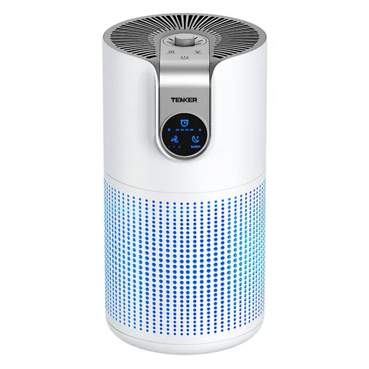 TENKER M03 Air Purifier for Large Rooms HEPA Air Cleaner for Home Bedroom Pets Smoke Pollen Dust Odor Removal