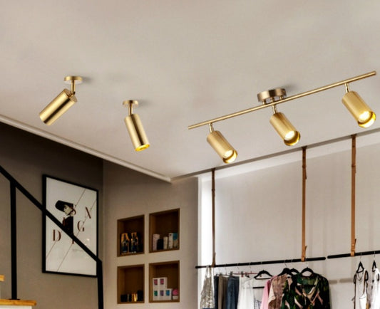Nordic All Aluminum Ceiling Light Modern Minimalist LED Ceiling Lamp for Living Room Bedroom