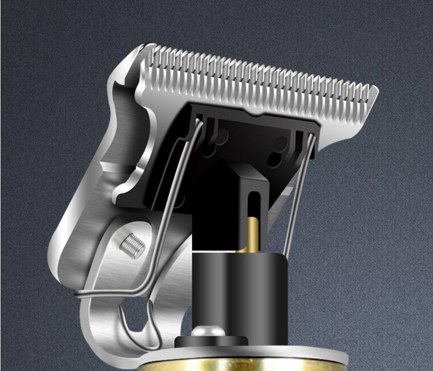 Professional Hair Salon Carving Electric Clippers Precision Hair Trimmer Cordless Barber Grooming Tool