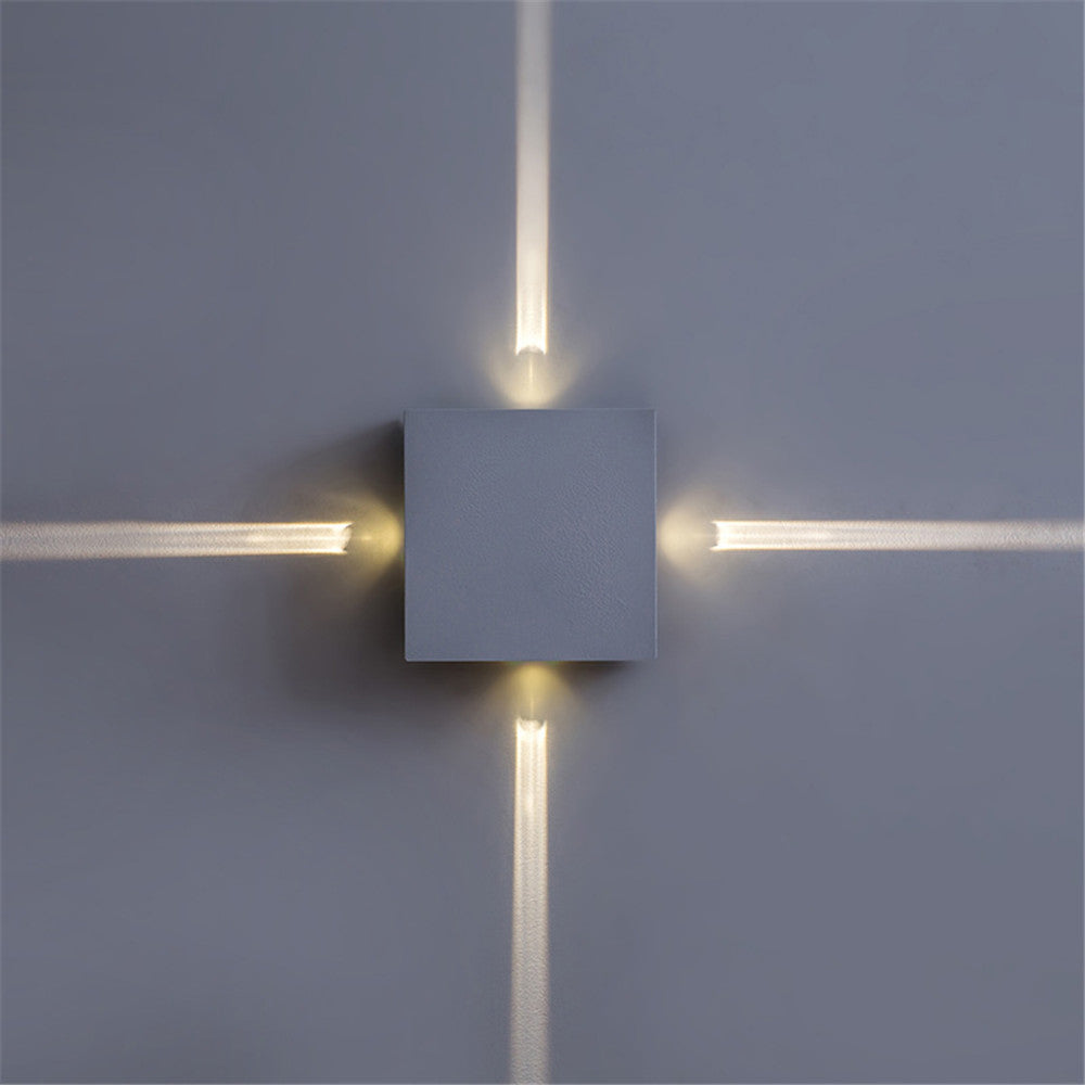 Cross Shape Decorative LED Lamp Indoor Bedside Background Light for Living Room Home Decor
