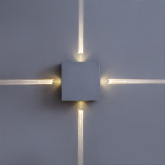 Cross Shape Decorative LED Lamp Indoor Bedside Background Light for Living Room Home Decor