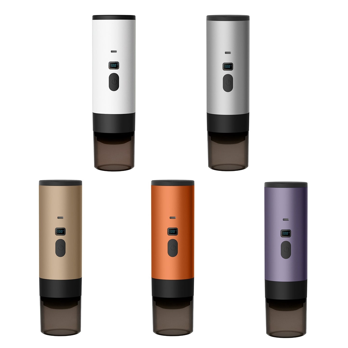 Portable Capsule Coffee Machine – Automatic Wireless Heating Espresso Maker for Travel