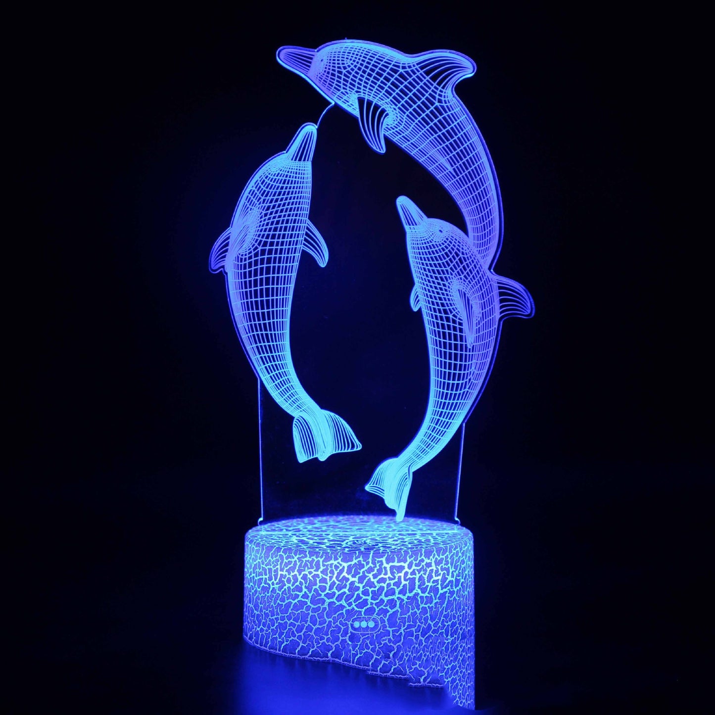 Dolphin Series LED Night Light – Cute Ocean Animal Bedside Lamp for Kids Room Decor