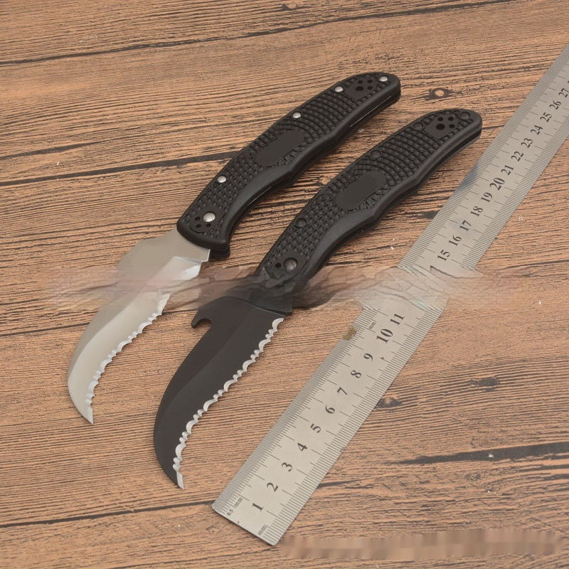 Portable Household Fruit Knife Personality Design Small Paring Knife for Kitchen Cutting and Outdoor Use