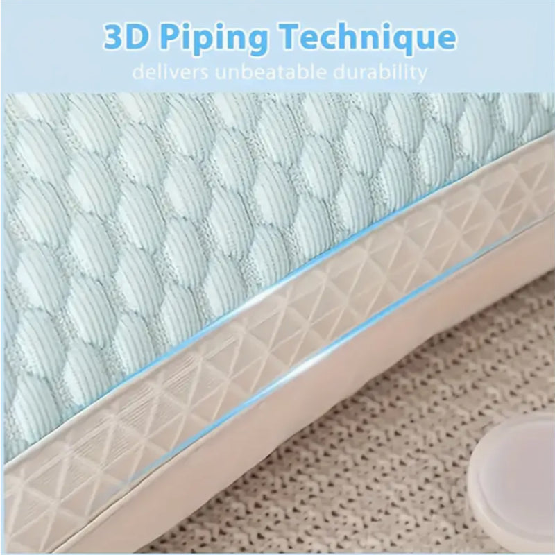 Cooling Breathable Tofu Pillows 2 Pack Memory Foam Soft Sleeping Pillows Temperature Control