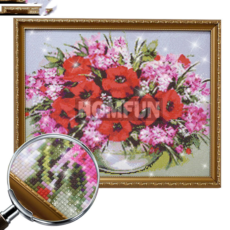 Diamond Painting Cross Stitch Embroidery Home Decor 5D DIY Full Drill Wall Art Kit