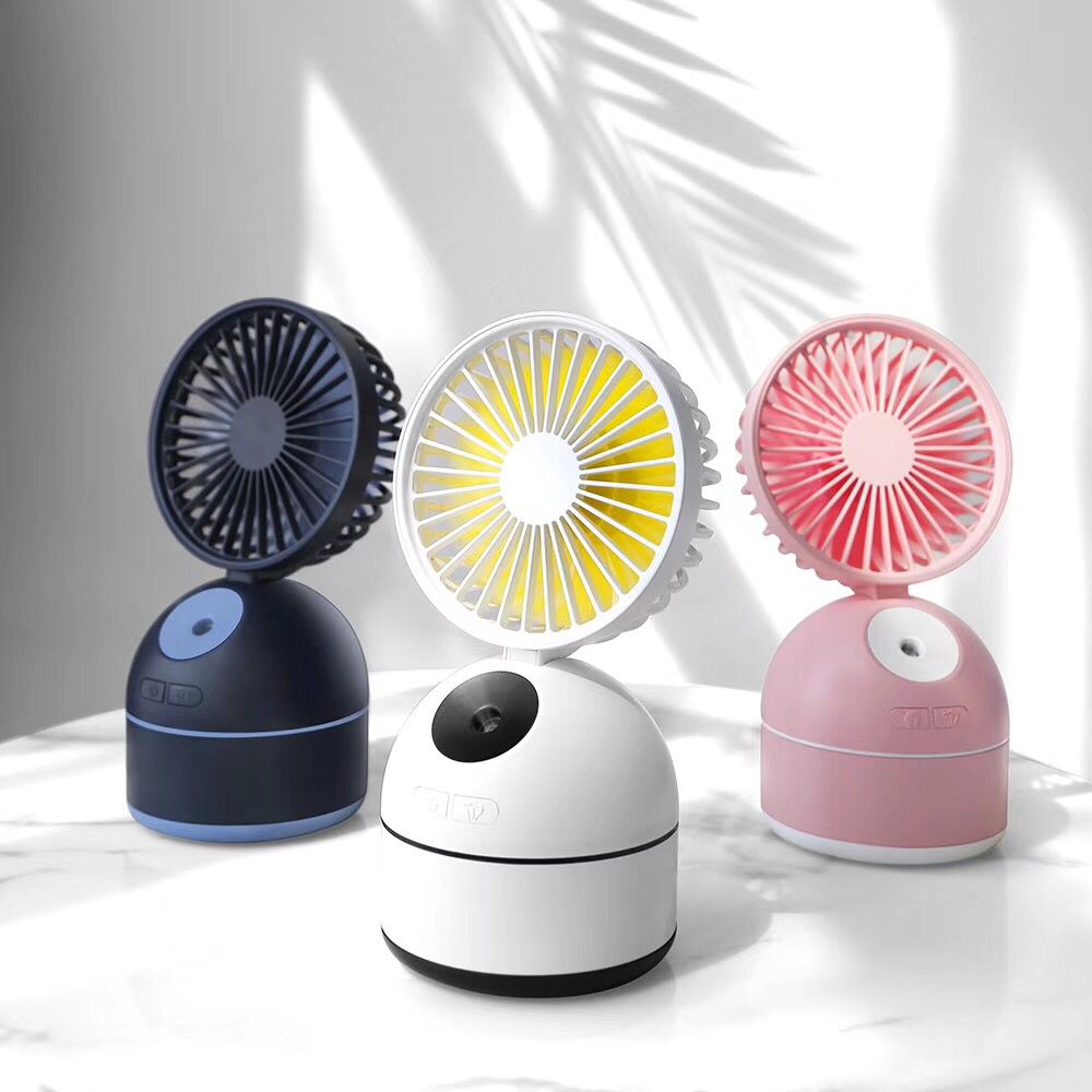 Fan Humidifier Portable Air Cooling Fan with Mist Spray Ultrasonic Humidifier for Home and Office Use