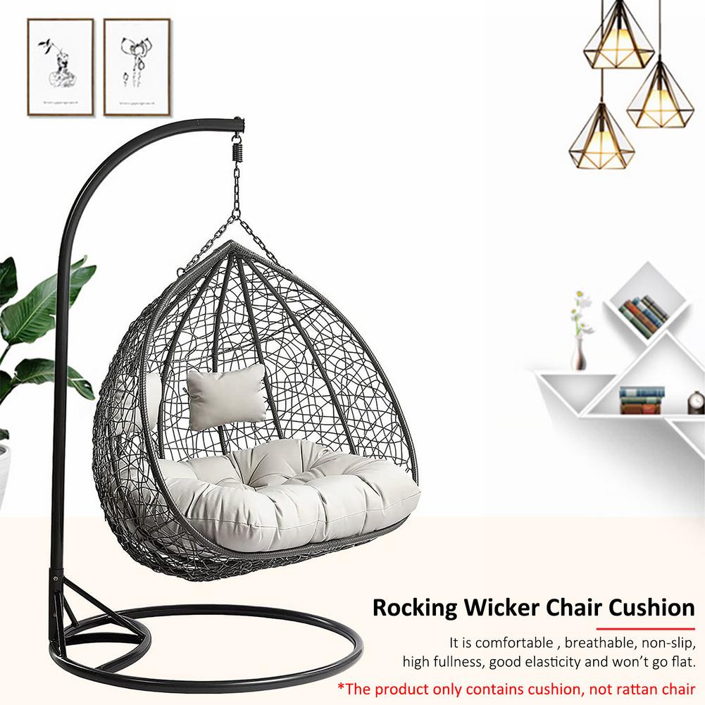 Garden Hanging Swing Cushion – Comfortable Cradle Seat Pad for Outdoor Relaxing