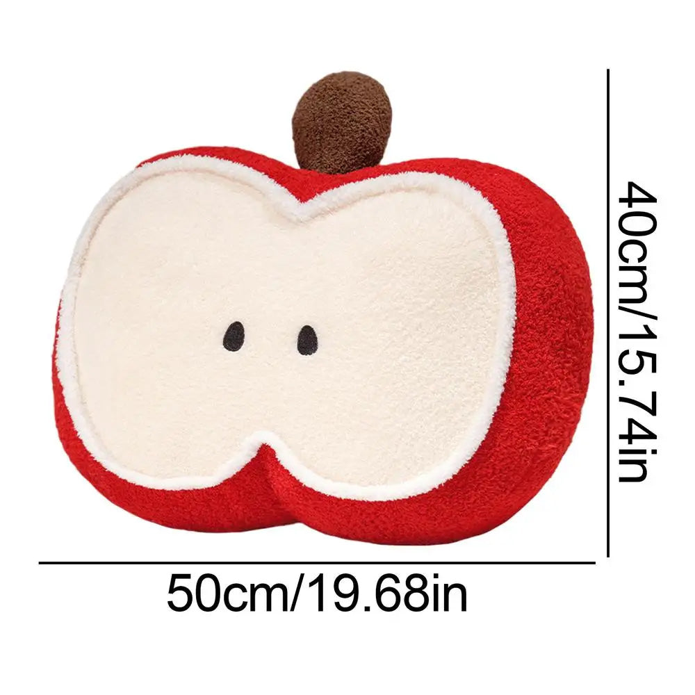 Fruit Shaped Pillows Cute Cartoon Seat Cushion Lumbar Waist Support Stuffed Plush Kids Home Decor