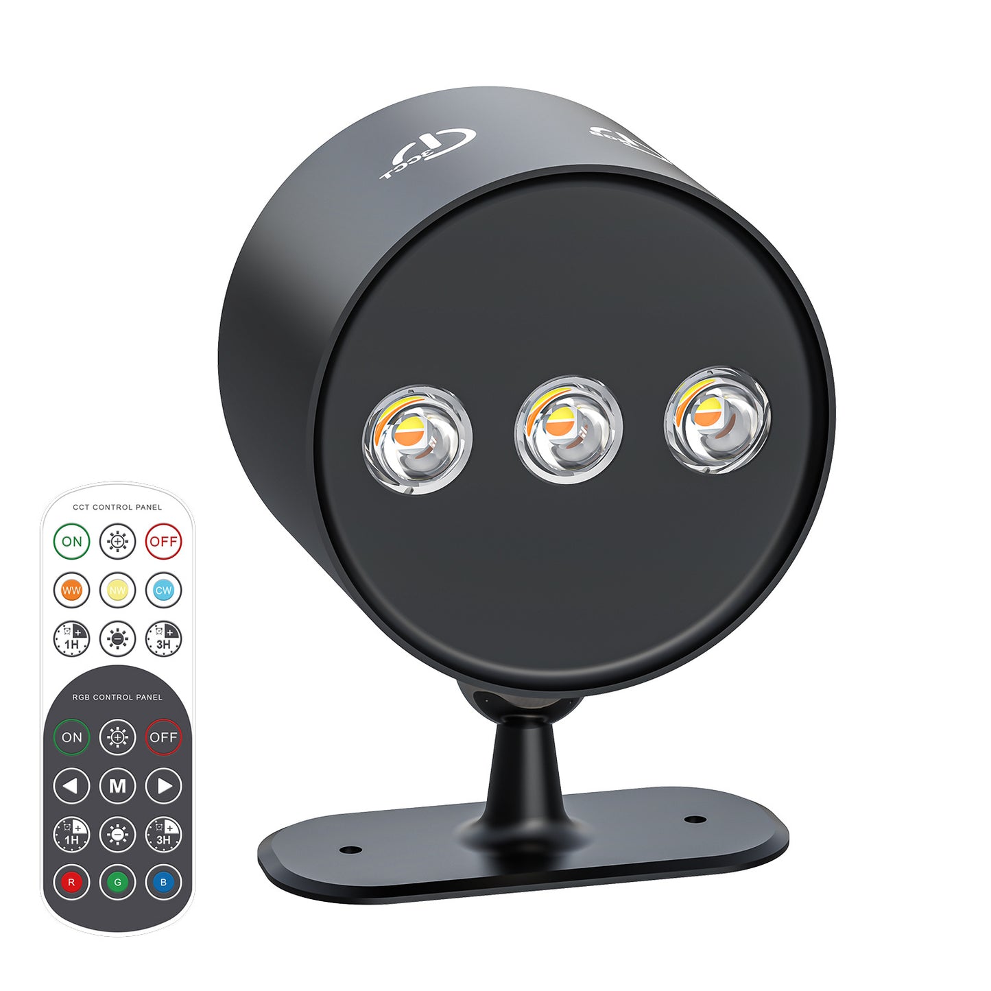 15-Inch Remote Control Magnetic LED Spotlight – Rechargeable Indoor Adjustable Light
