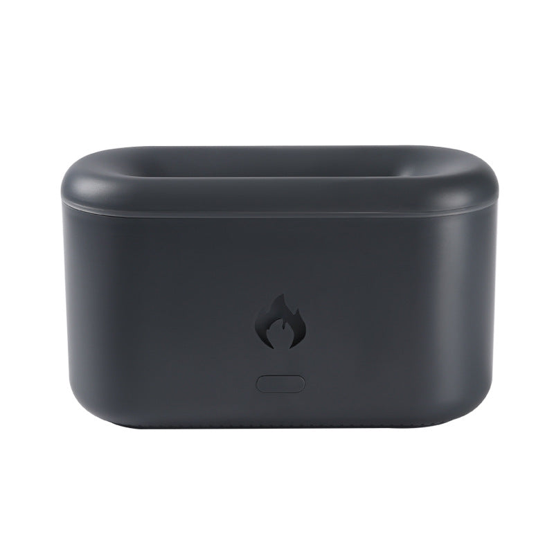 Ultrasonic Flame Aroma Diffuser – Home Atmosphere LED Humidifier & Essential Oil Lamp