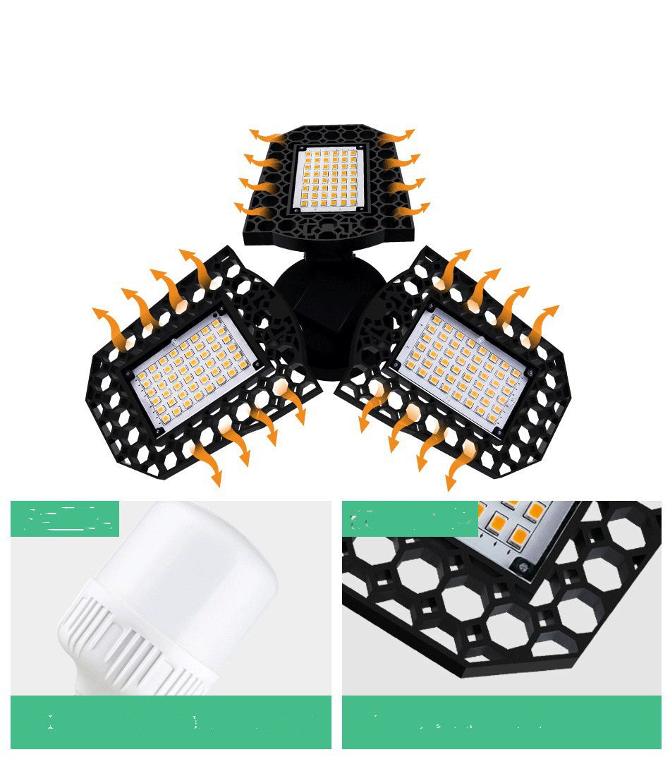 Deformable High Bay LED Lamp – Adjustable Ceiling Light for Living Room & Balcony