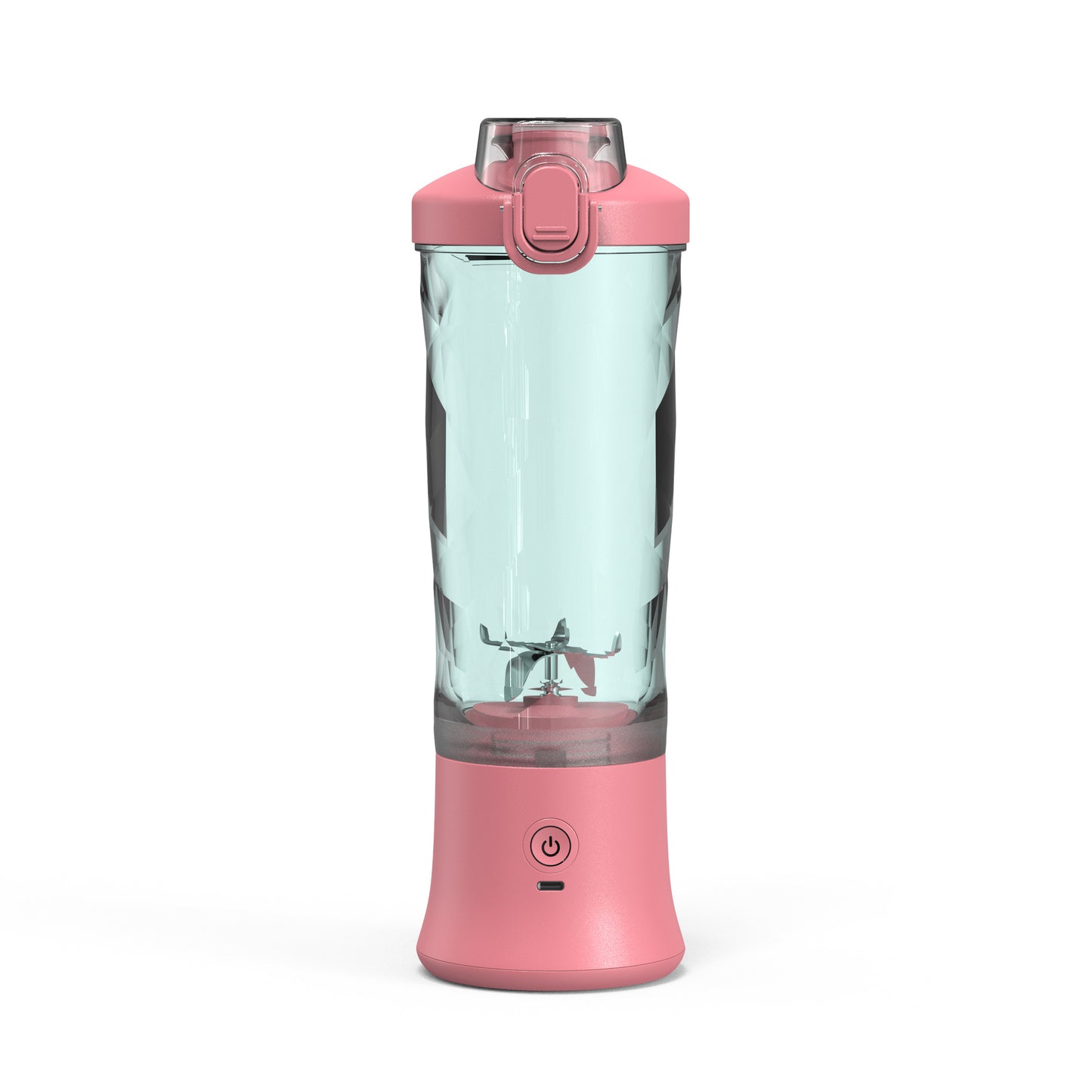 Portable Personal Size Blender Juicer with 6 Blades for Shakes and Smoothies Mini Kitchen Gadget