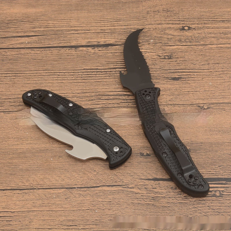 Portable Household Fruit Knife Personality Design Small Paring Knife for Kitchen Cutting and Outdoor Use