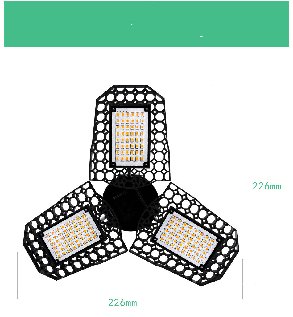 Deformable High Bay LED Lamp – Adjustable Ceiling Light for Living Room & Balcony