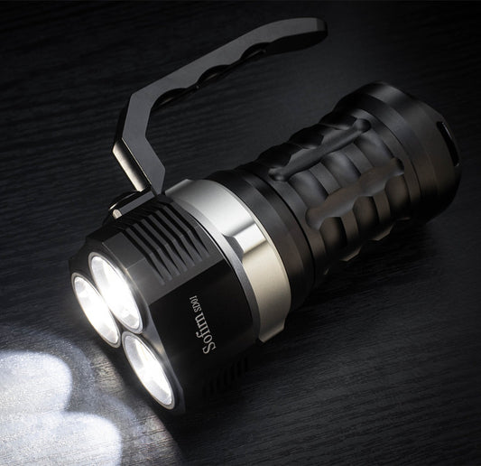 Diving Tube Super Bright Waterproof Flashlight High Power Underwater LED Torch for Diving & Outdoor Use