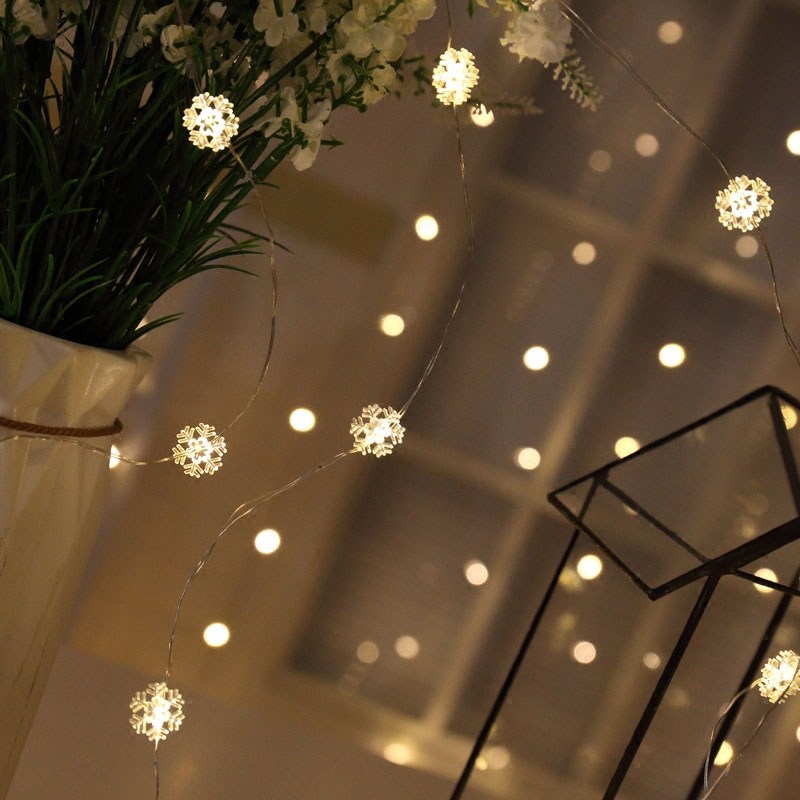 Newsoo Copper Wire Star LED String Lights Flashing Fairy Lights for Room Dorm Girl Heart Decoration