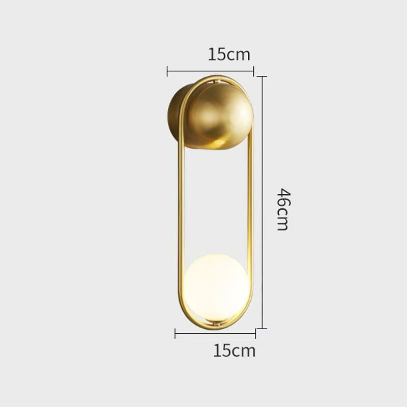 Bedroom Background Wall Lamp – Staircase Art Lighting for Modern Home Decor