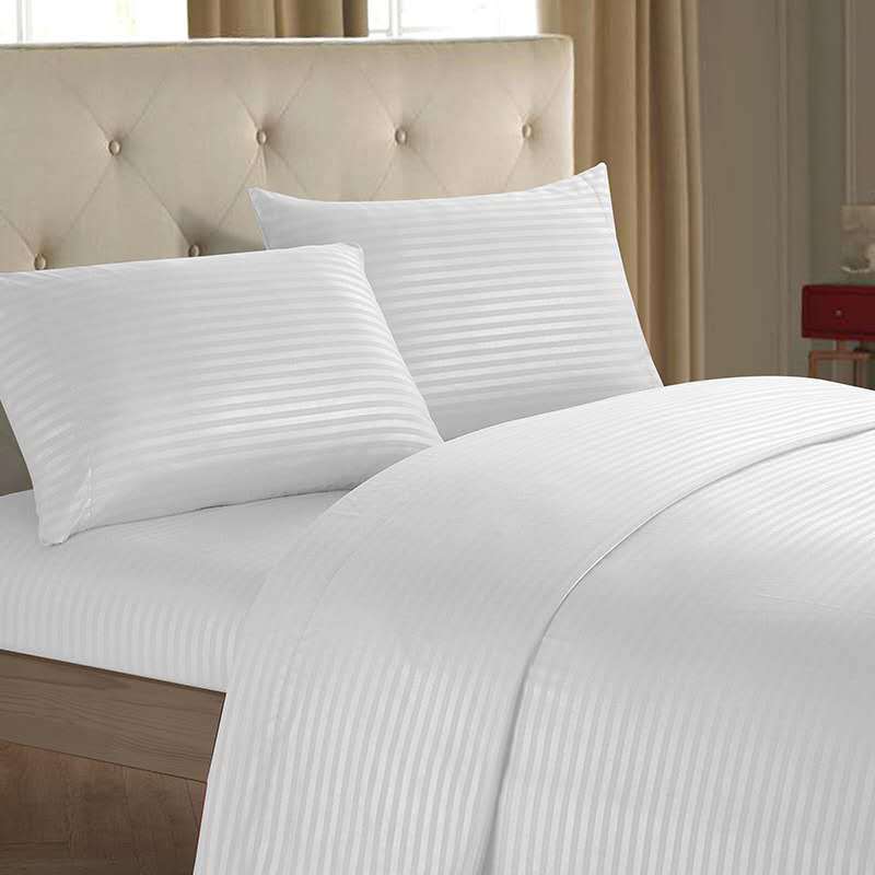 Luxury Mono Color Bedding Set Fitted Bed Sheets Soft Minimalist Bedroom Bedding Collection