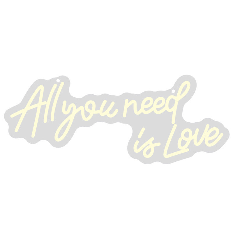LED Neon Sign – “In The Bedroom” Wall Light Decor for Bedroom Aesthetic Room Lighting