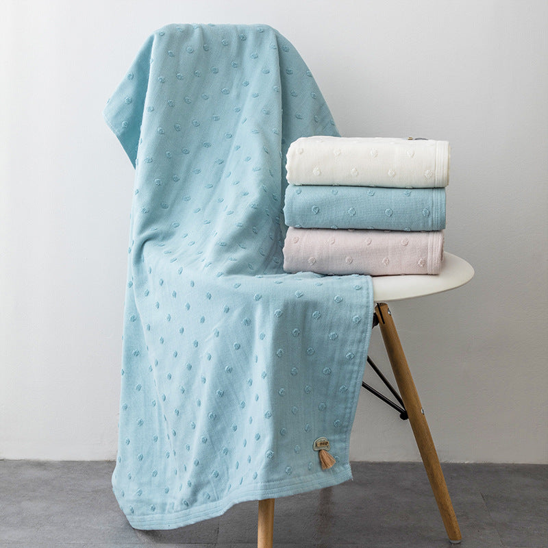 Home Daily Use Cotton Towel Square Gift Set Soft Absorbent Bathroom Face Hand Towels for Household Use