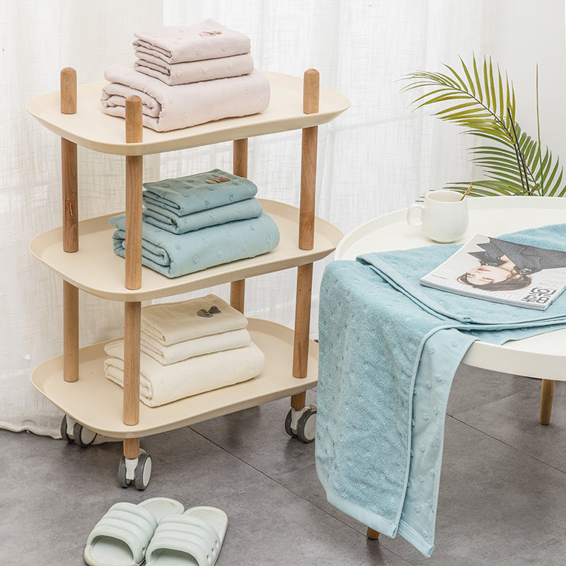 Home Daily Use Cotton Towel Square Gift Set Soft Absorbent Bathroom Face Hand Towels for Household Use