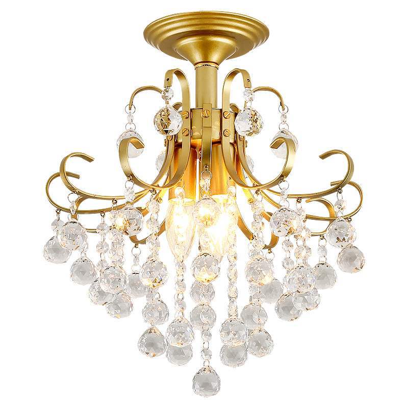 European Luxury Crystal Chandelier – Small American Restaurant Lighting