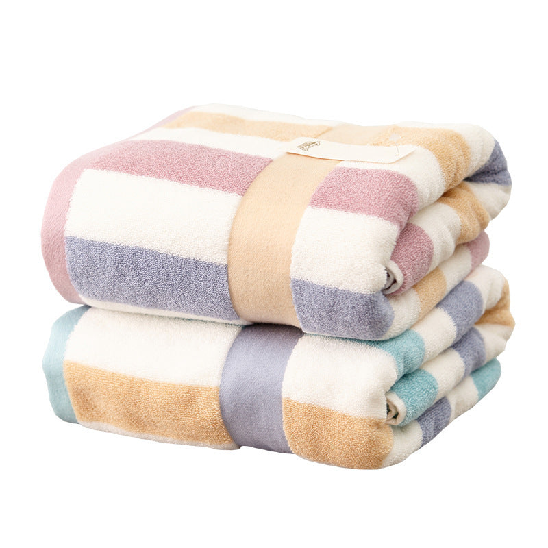 Cotton Absorbent Large Bath Towel Soft Quick Dry Bathroom Towel for Home Hotel Spa Use