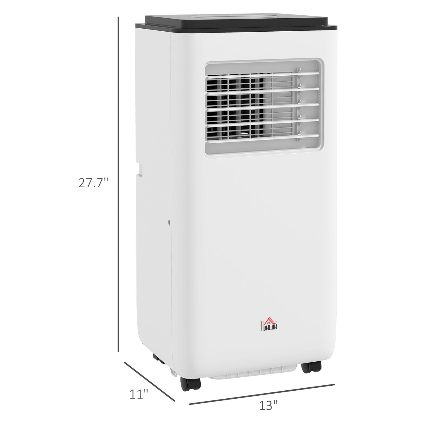 10,000 BTU Portable Air Conditioner for 440 Sq Ft Room White AC Unit with Dehumidifier Fan Sleep Mode 24H Timer & Window Kit