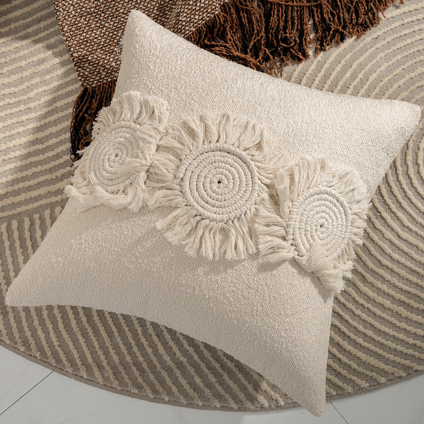Luxury Pillows High End Hotel Villa Showroom Decorative Cushion Covers Elegant Home Decor