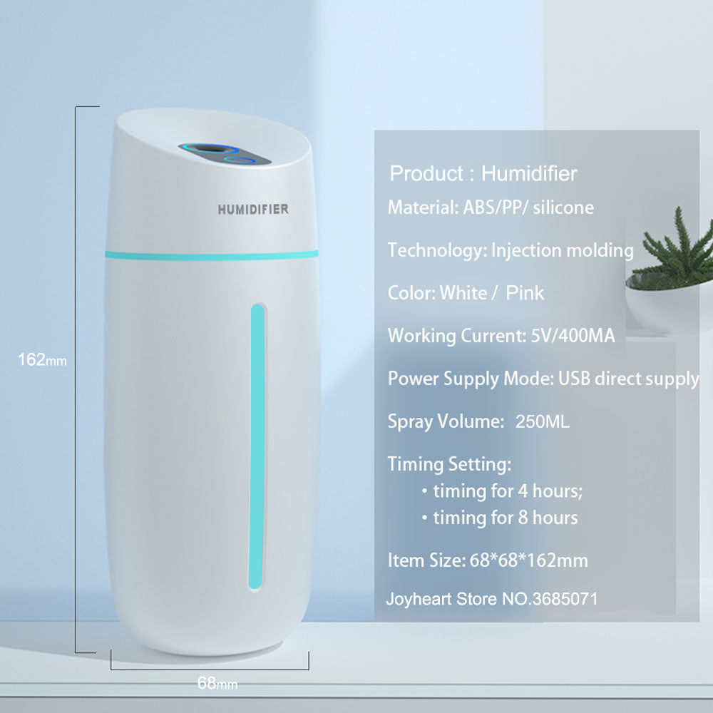 Desktop Humidifier & Aromatherapy Diffuser – Office & Home Air Freshener Incense Mist Maker