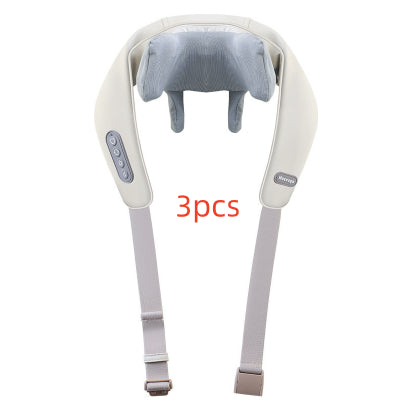 Shoulder and Neck Massager Electric Kneading Hot Compress Neck Lifting Relaxation Device for Trapezius Muscle Relief