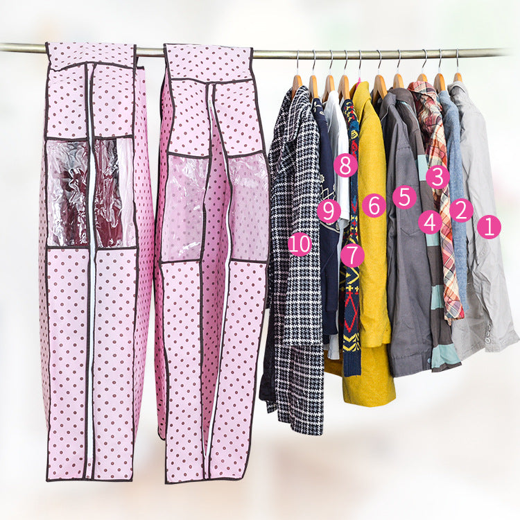 Garment Storage Bag Dustproof Clothing Organizer Travel & Wardrobe Clothes Storage Bag