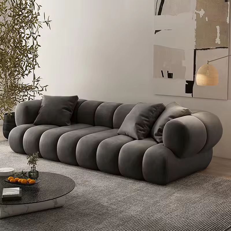 ATUNUS Modern Velvet L Shape Sectional Sofa Nordic Modular Corner Couch Set for Living Room Home Furniture