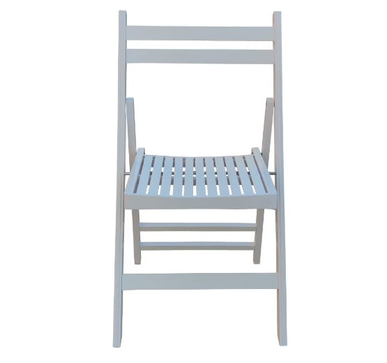 Slatted Wood Folding Chairs Portable Event Seating Wooden Chairs for Weddings Parties Outdoor Use