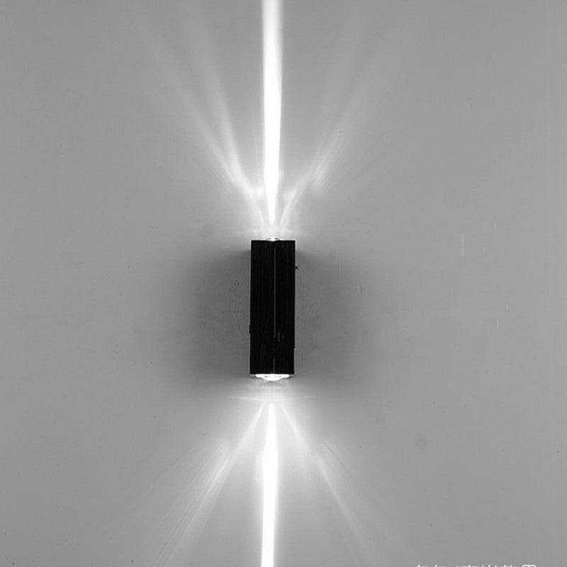 LED Aluminum Wall Light Outdoor Waterproof Garden Sconce Modern Exterior Wall Lamp
