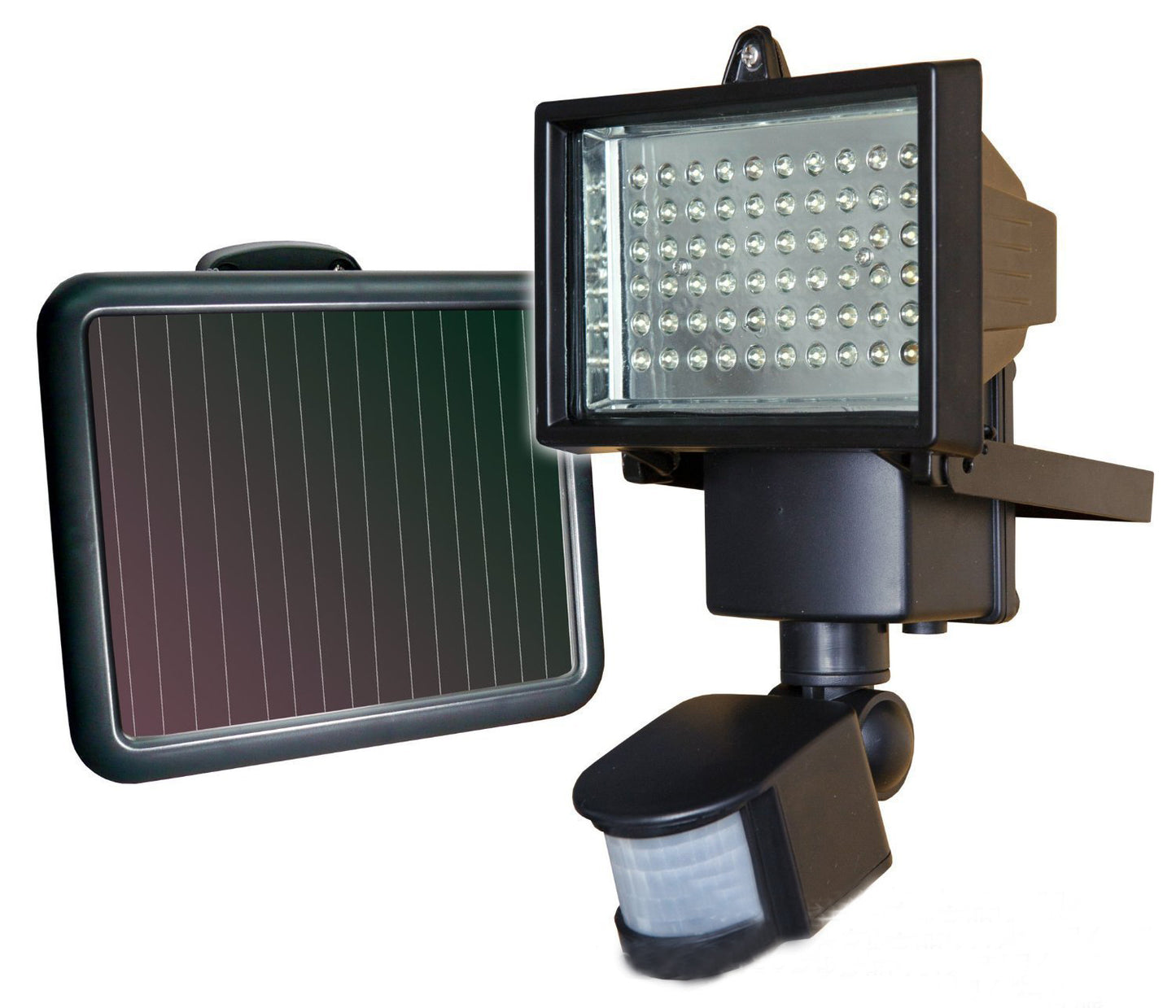 Solar LED Floodlight with Infrared Sensor – Motion Detection Outdoor Security Wall Lamp