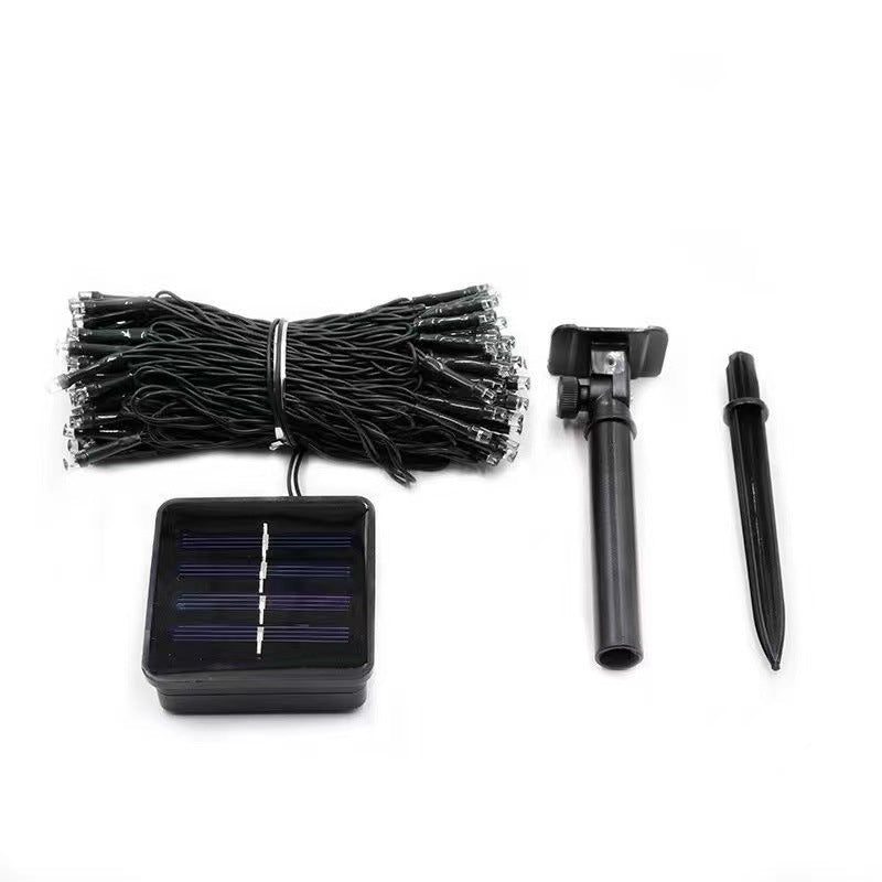 Solar Powered String Lights 8 Function LED Outdoor Waterproof Garden Fairy Lights for Patio Yard Decoration