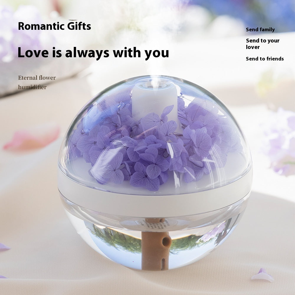 Mini Desktop Humidifier Small Bedroom Atomization Humidifier Creative Gift Air Moisturizer for Home and Office Use