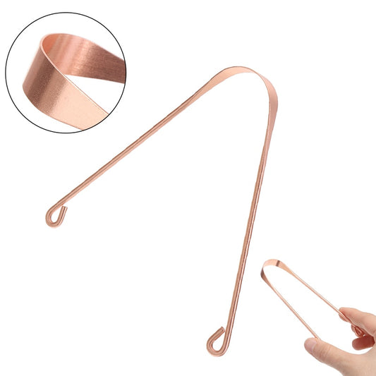 Tongue Scraper Cleaner for Oral Care Stainless Steel Tongue Coating Remover Fresh Breath Tool