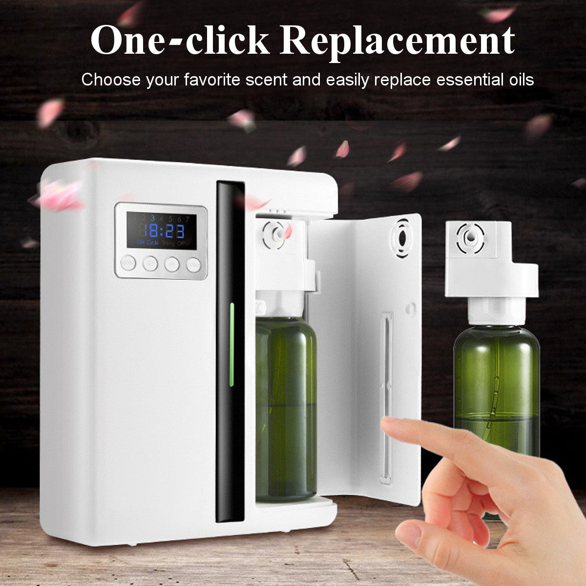 160ml Waterless Scent Diffuser Smart Air Aroma Machine Hotel Lobby Fragrance Humidifier Home & Commercial Use