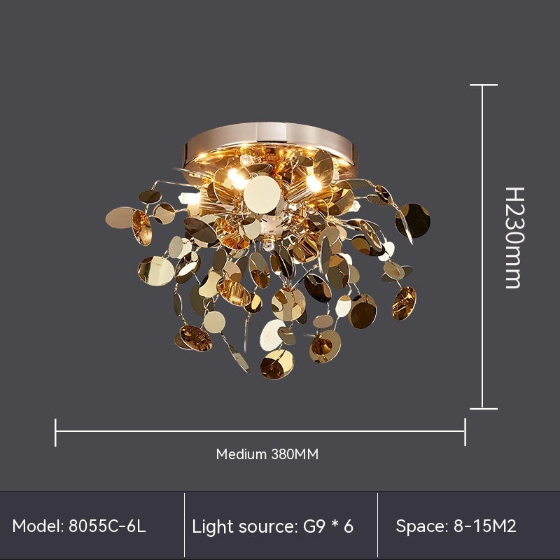 Tree Branch Blade Chandelier – Modern Living Room & Bar Showcase Light