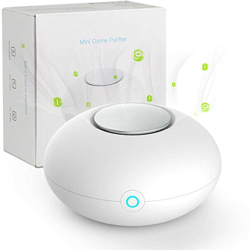 Mini Ozone Generator Air Purifier Deodorizer Odor Removal Sterilizer for Home and Car