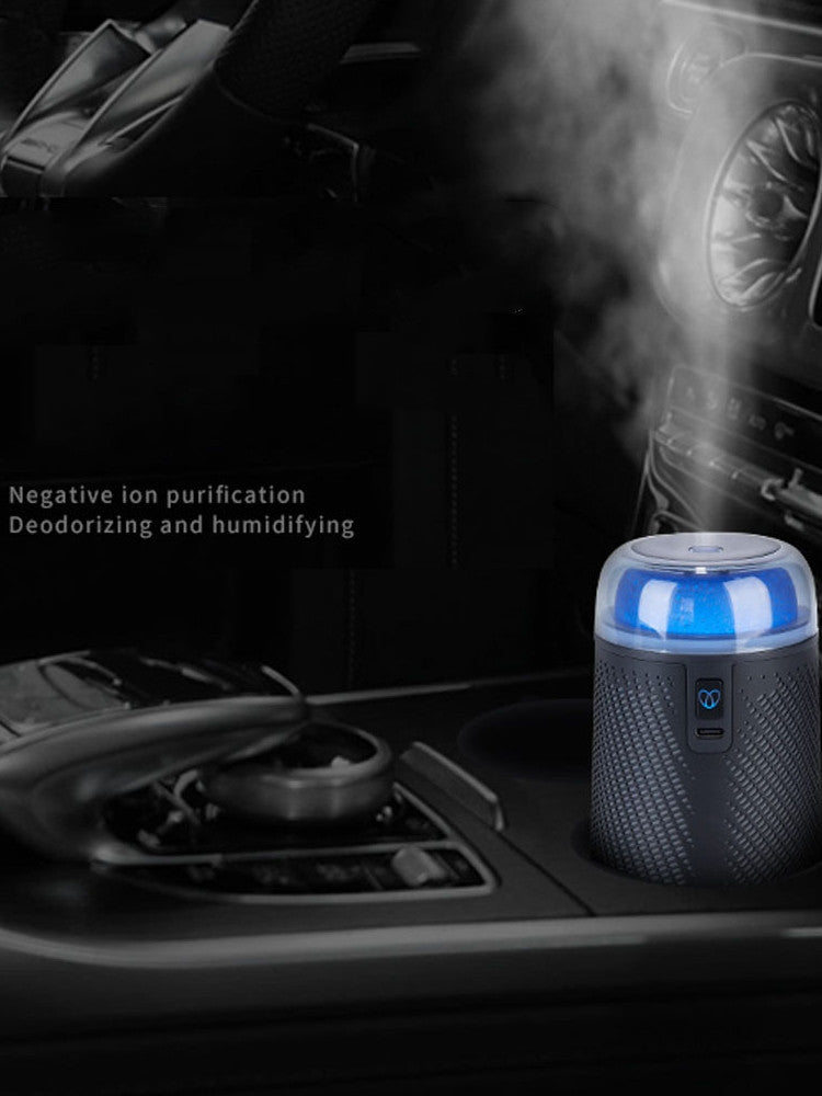 Car Aroma Diffuser Humidifier Wireless Charging Automatic Spray Air Freshener Mist Diffuser for Vehicle